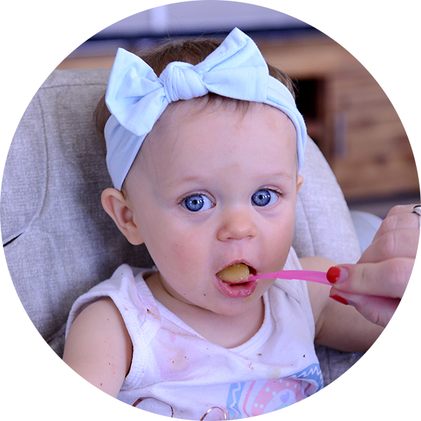 Feeding baby